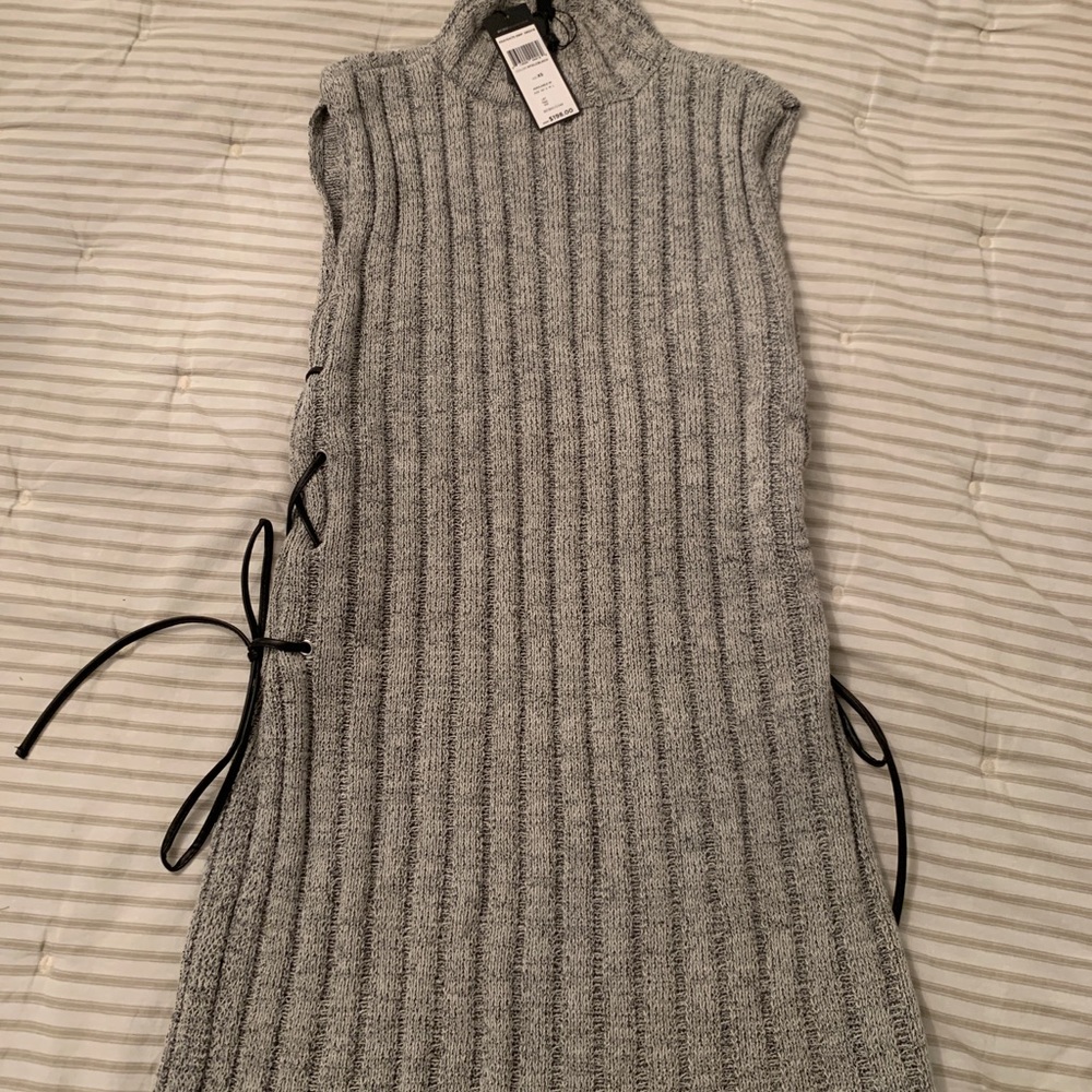 Mock turtleneck tunic